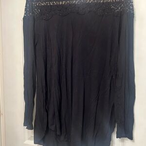 Old Navy Black Lace Top